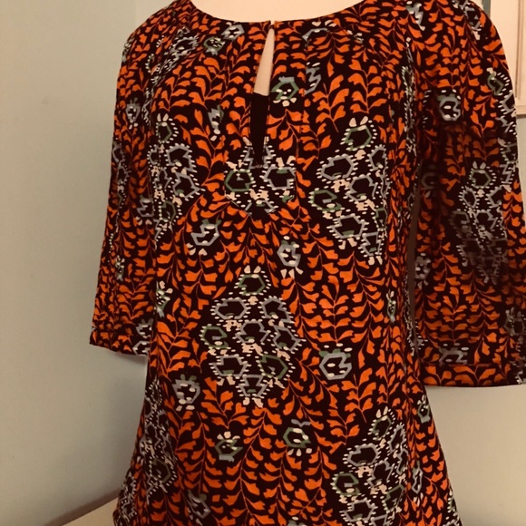 Tory Burch linen top - Picture 1 of 4